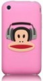 Capa Silicone Rosa Iphone 3
